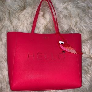 Kate Spade Flights Of Fancy Saffiano Leather Tote
